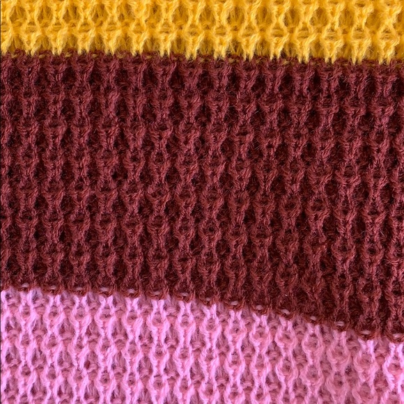 Umber Colorblock knit sweater - Picture 3 of 4